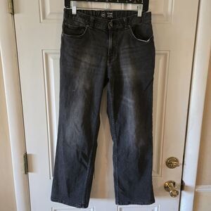 Wonder Nation Boys Jeans Straight Leg Relaxed Fit Size 14 Husky Adjustable Waist